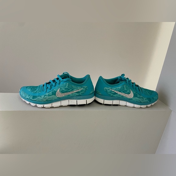 💎👟 Bling ✨NIKE Free 5.0, sz 8 USA Women’s - Picture 16 of 16